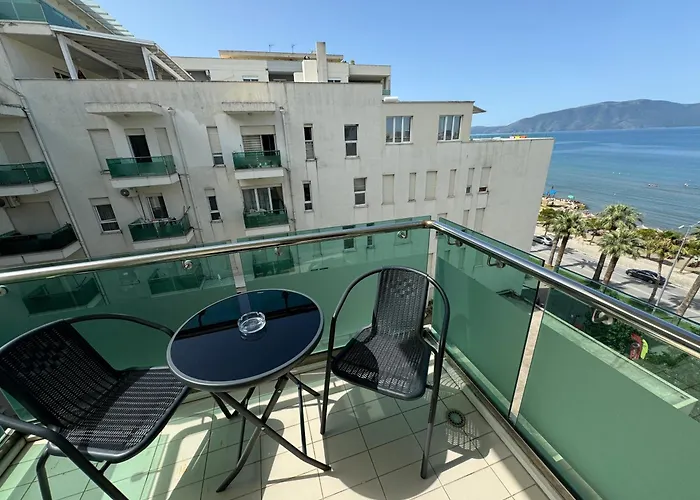 公寓 Seafront Balcony Vlorë
